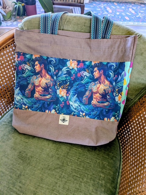 Handcrafted textile by Salty Bee Threads